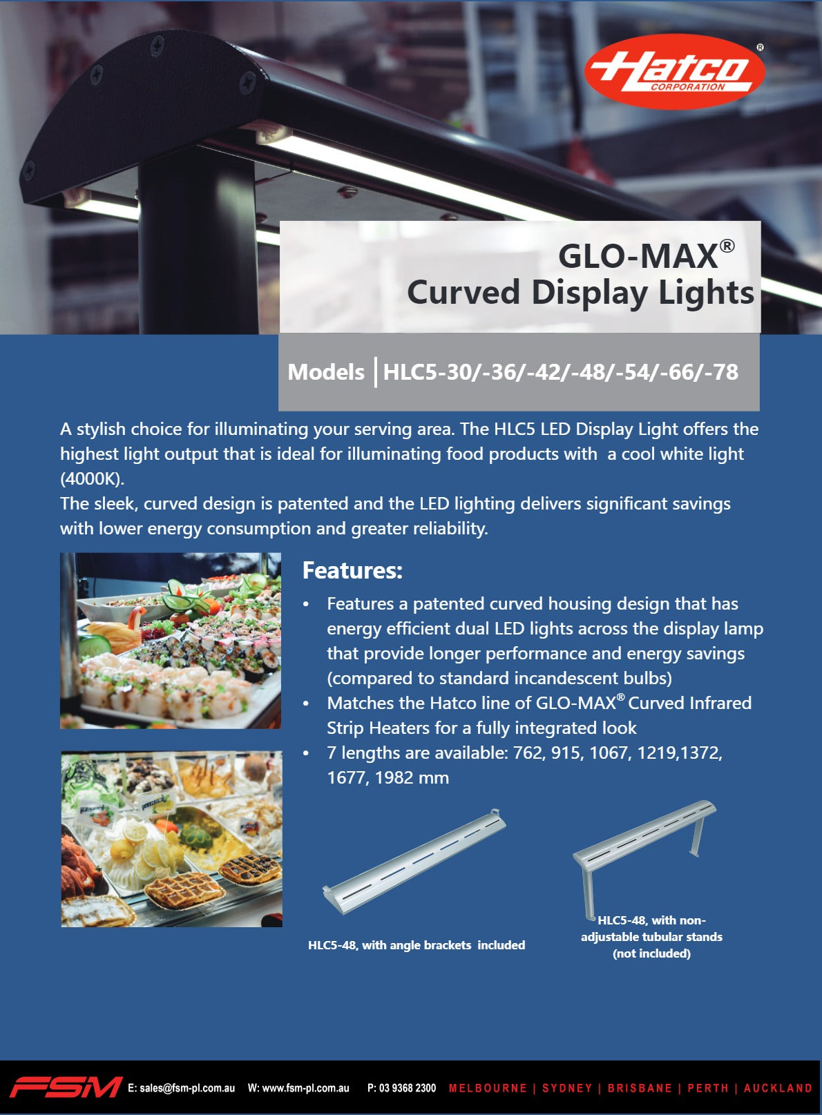 Thumbnail - Hatco Glo-Max HLC5-42 - Display Light