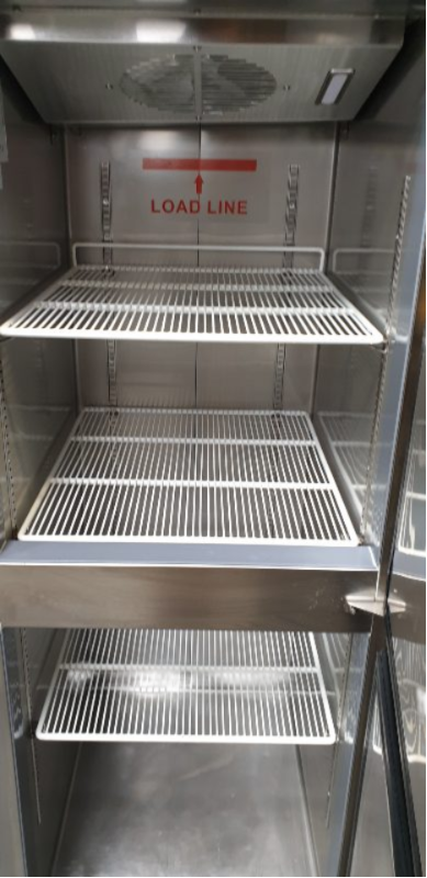 FED SUF500 2 Split Door Freezer