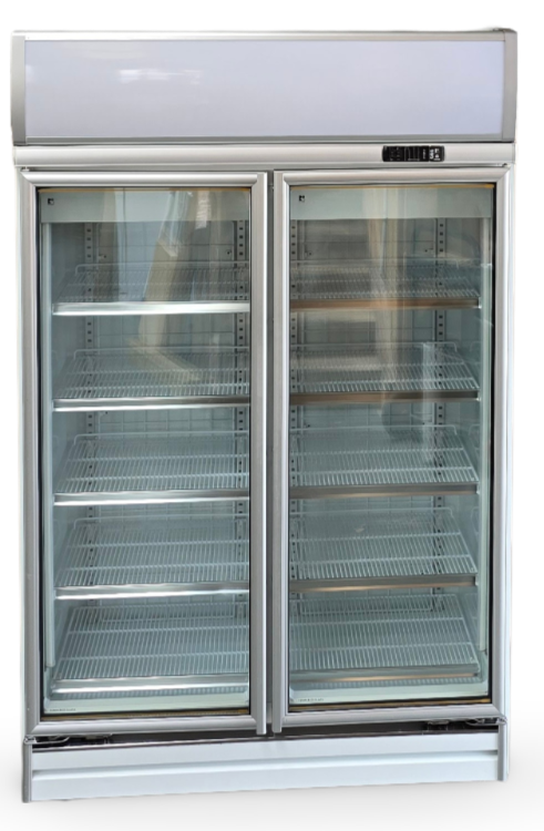 Delta RS-S2004 Showcase 2 Glass Door Freezer