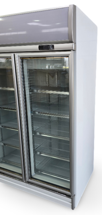 Delta RS-S2004 Showcase 2 Glass Door Freezer