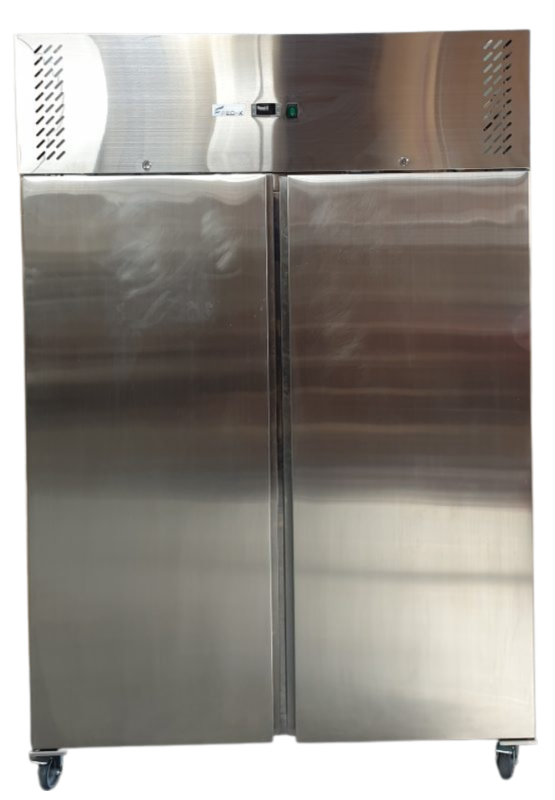 FED XURC1200SFV S/S Two Full Door Upright Fridge 1200L.