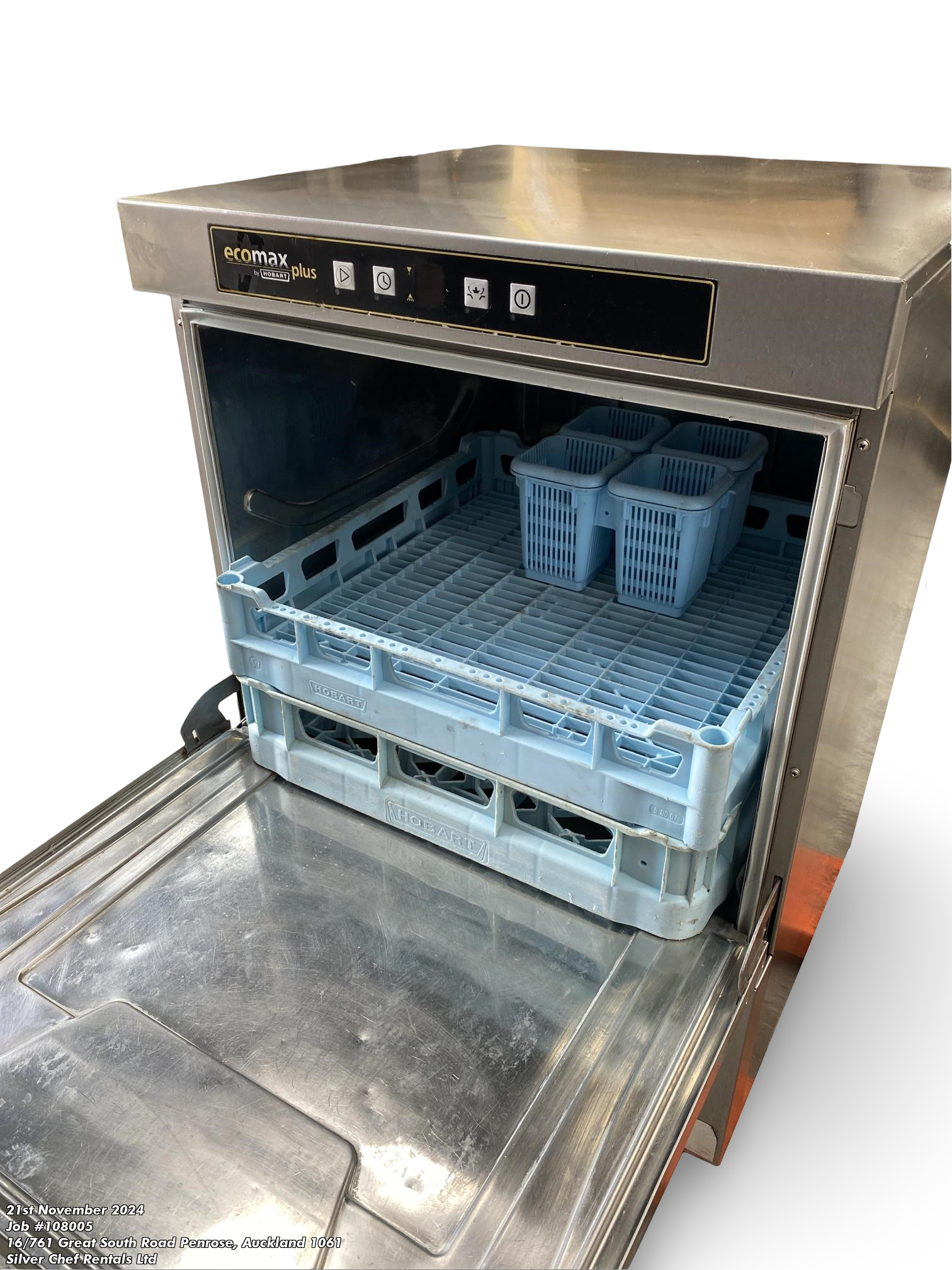 Hobart ECOMAX PLUS F515 Undercounter Dishwasher