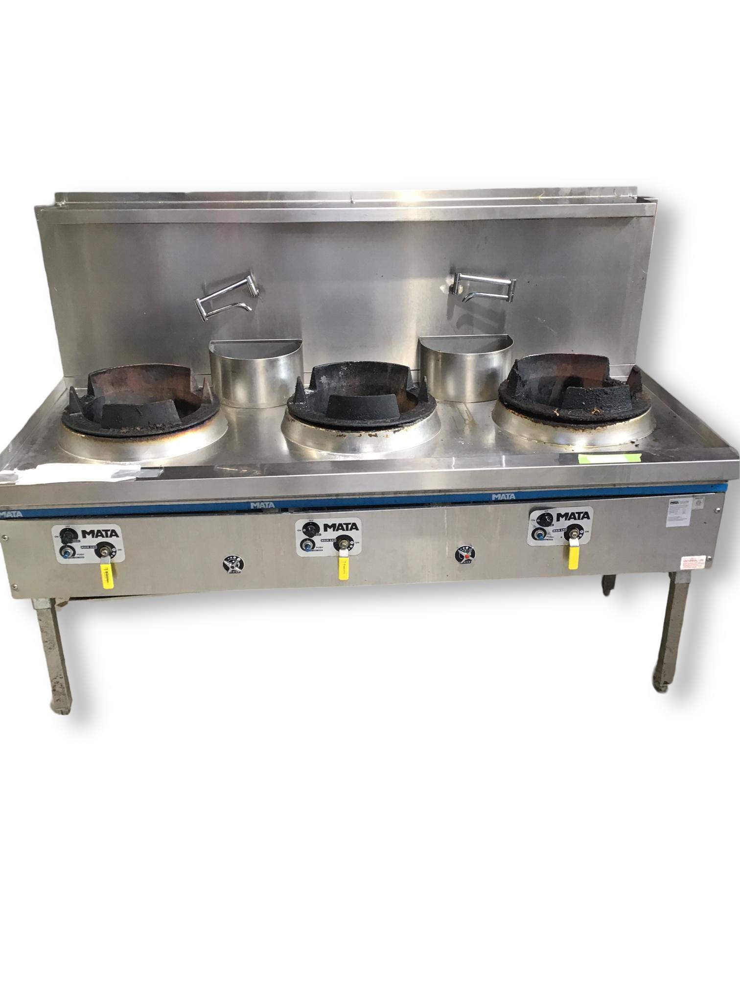 Mata 3 Duckbill Wok Burner Bench