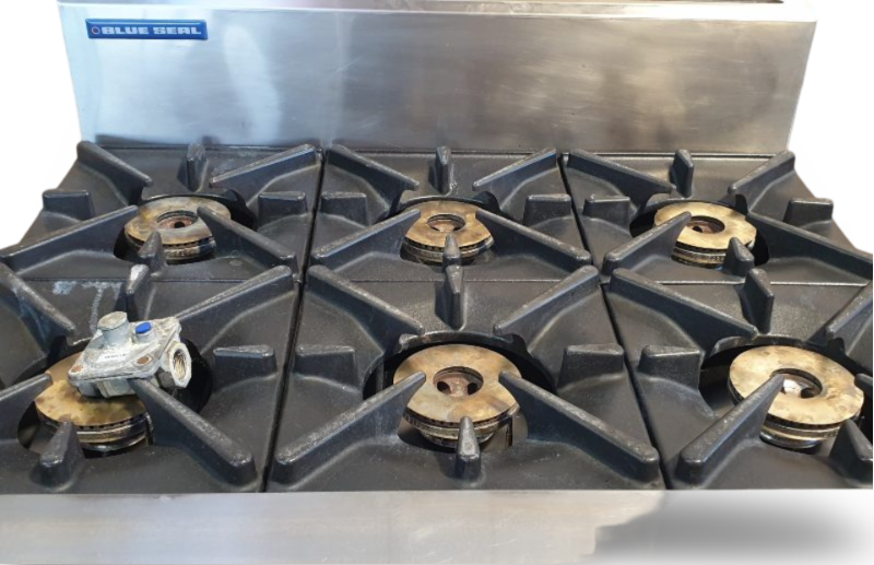 Thumbnail - Blue Seal G516D-LS 6 Burner on Leg Stand