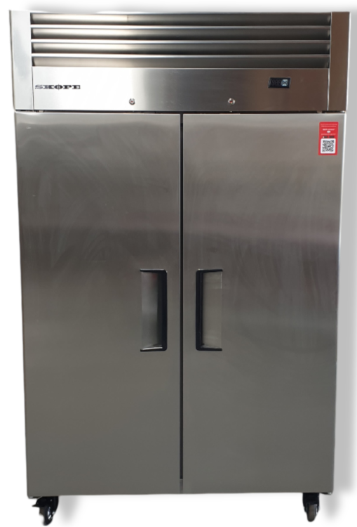 Skope Upright 2 Door Fridge