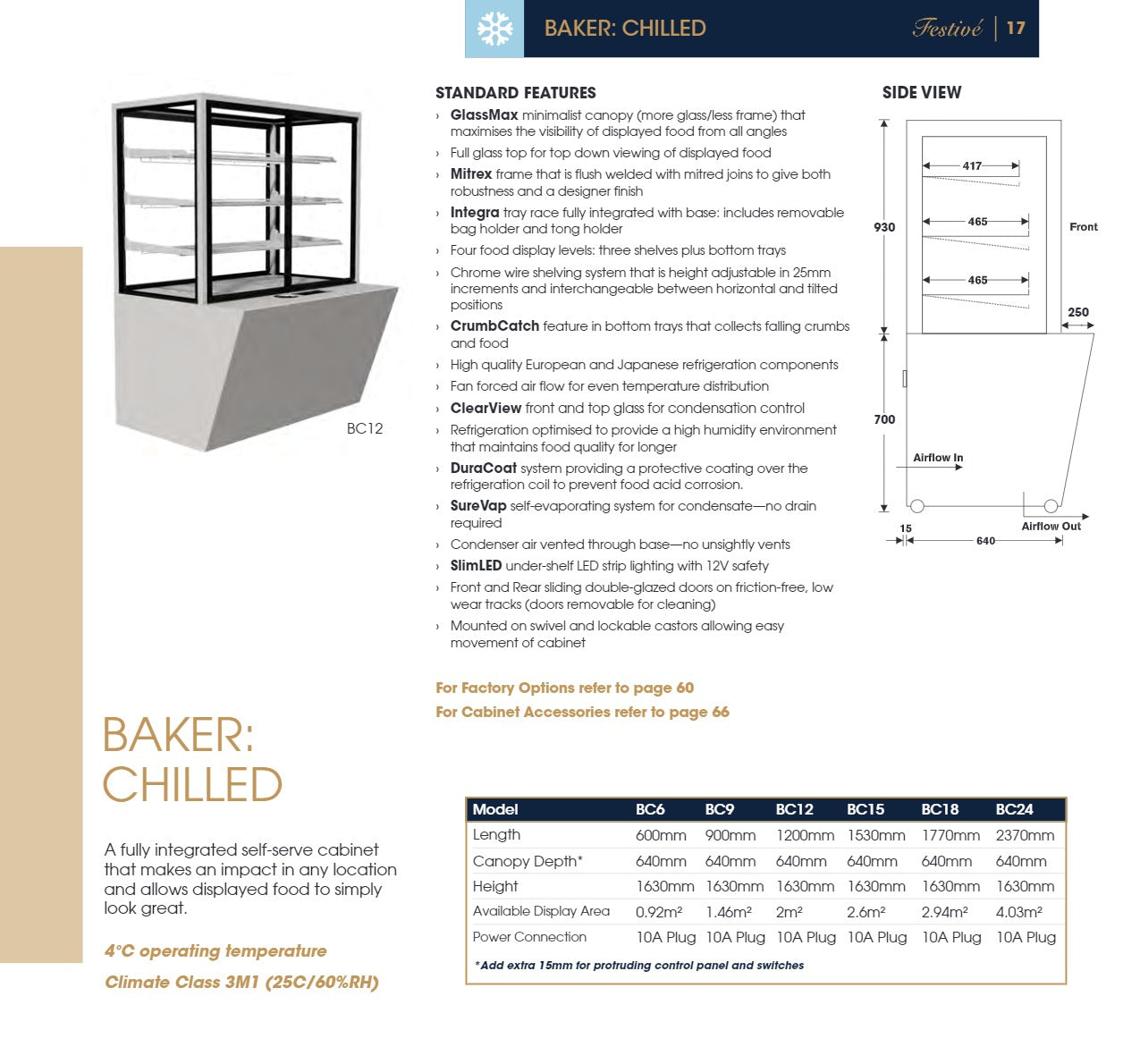 Thumbnail - Baker BC6/3 - Chilled Display Cabinet