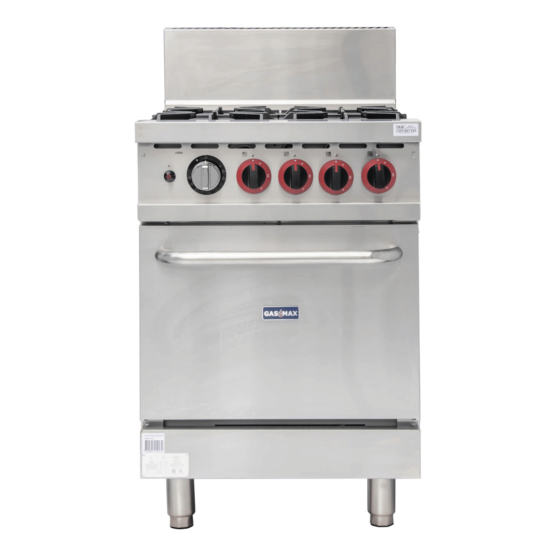 Gasmax GBS4TSLPG - 4 Burner Range Oven