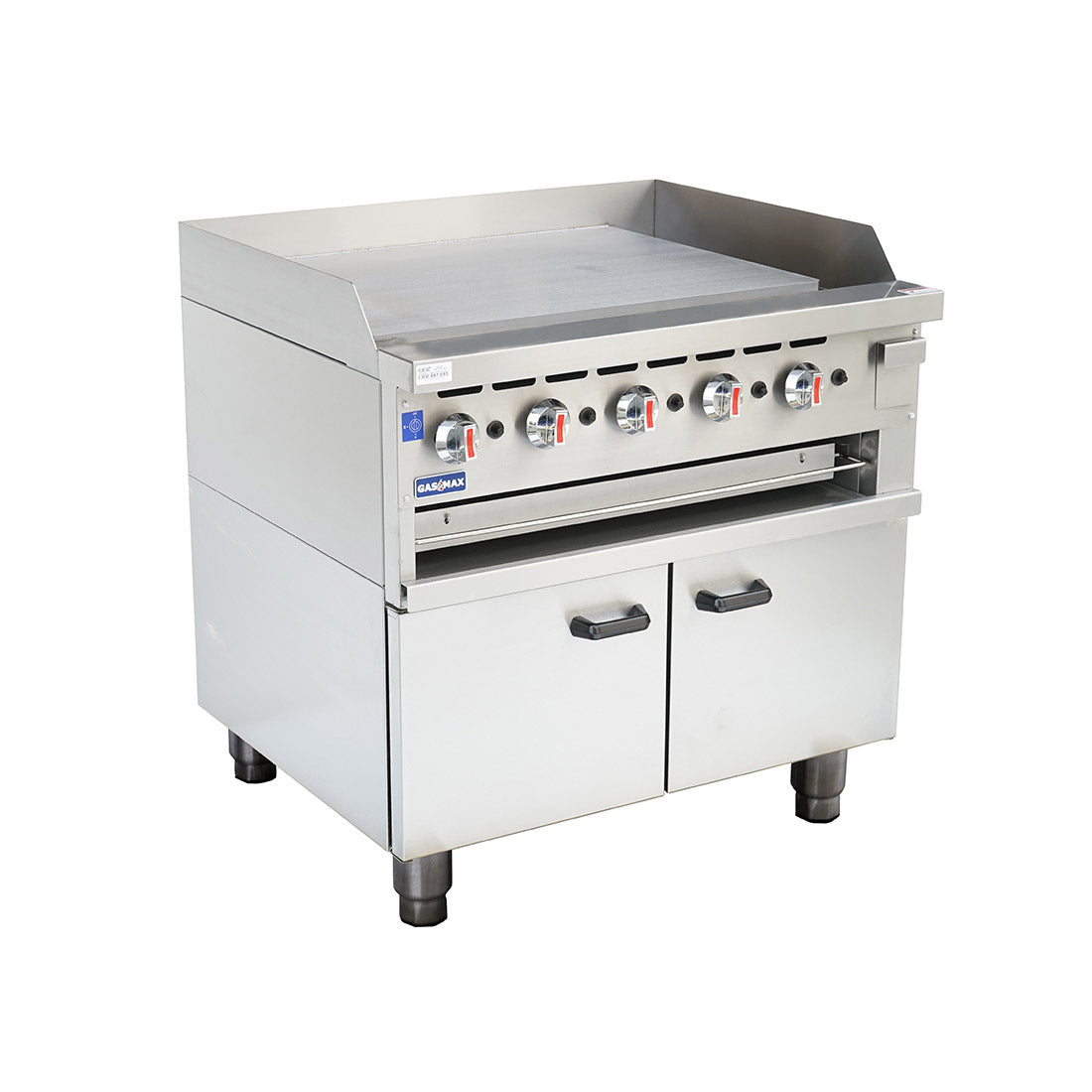 Gasmax GGS-36ULPG - Griddle & Toaster with Cabinet