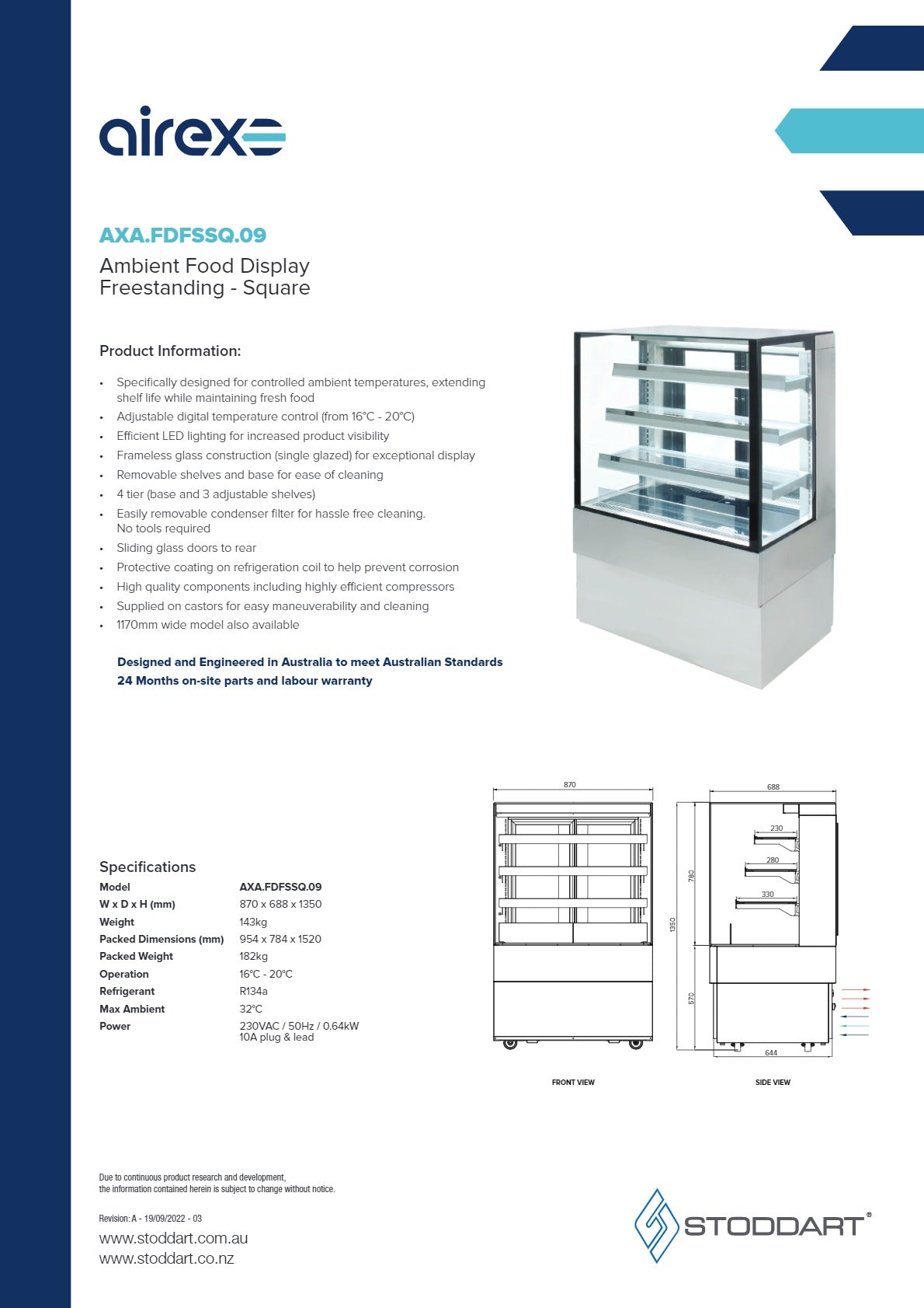 Thumbnail - Airex AXA.FDFSSQ.09 - Ambient Display