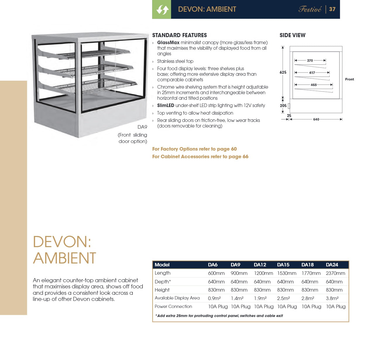 Thumbnail - Devon DA18 - Ambient Display Cabinet